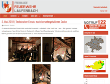 Tablet Screenshot of ff-laufenbach.com